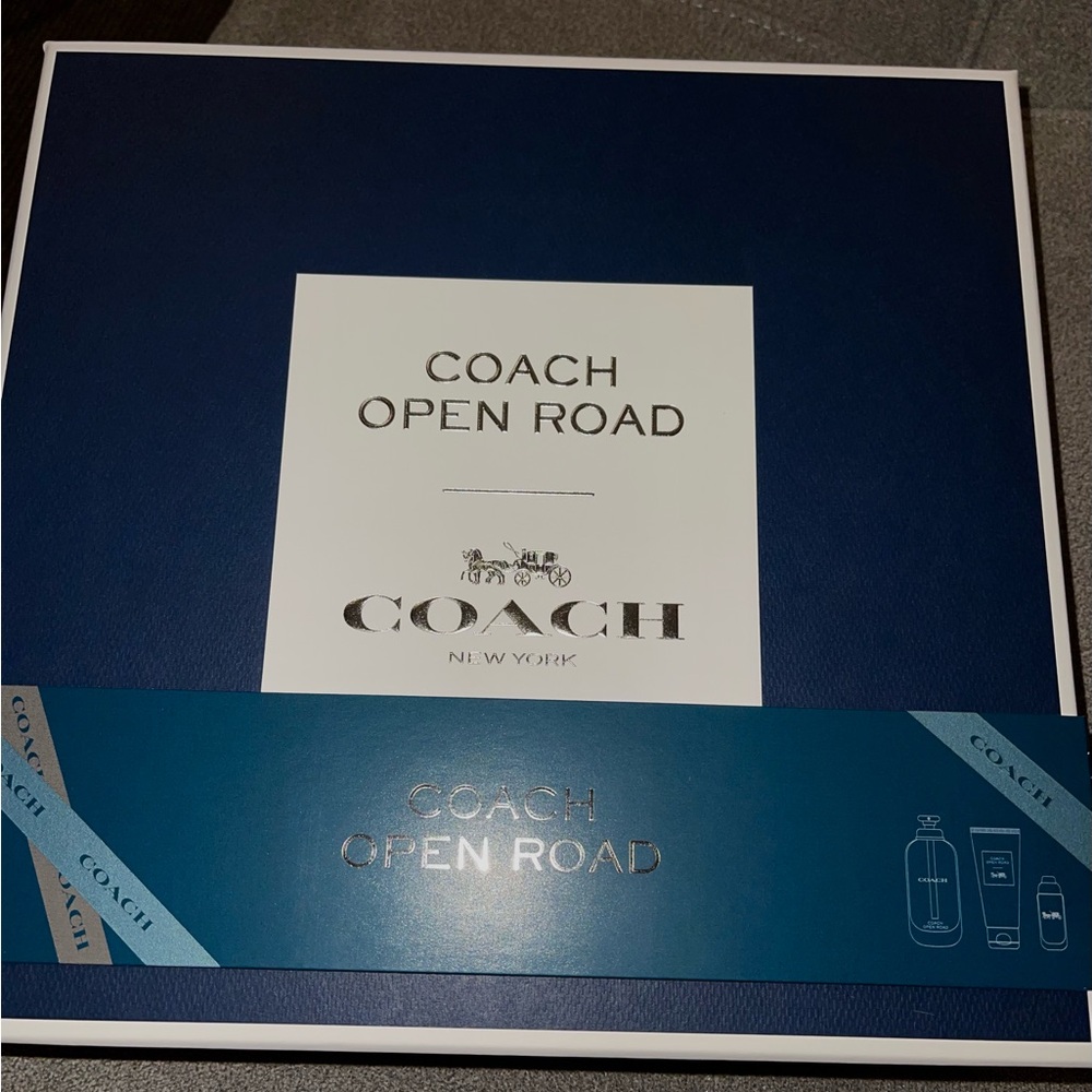 NIB! OPEN ROAD COACH EAU DE TOILETTE 3 PC GIFT SET